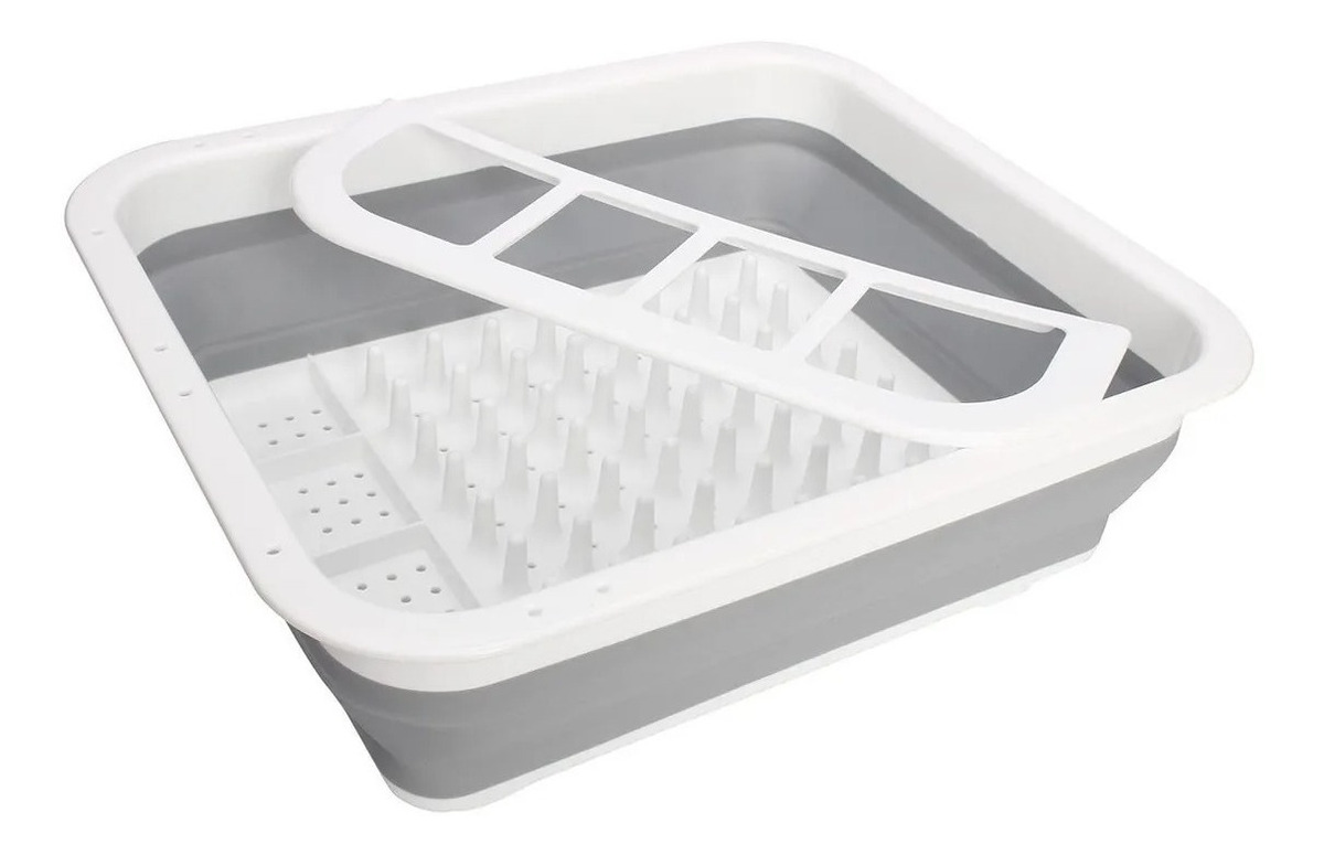 Escurridor de Platos Compacto en Plástico