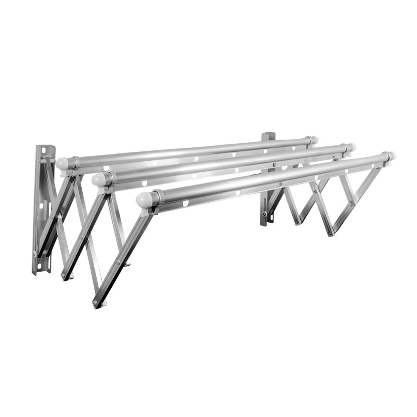 Tendedero de Pared 3 Tubos 80 cm