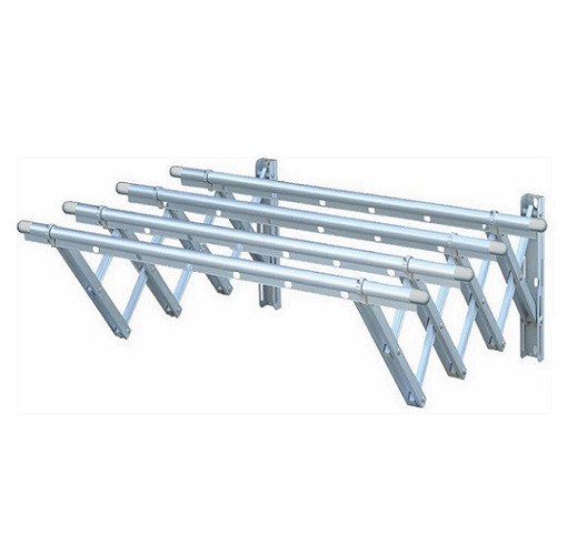 Tendedero de Pared 4 Tubos 100 cm