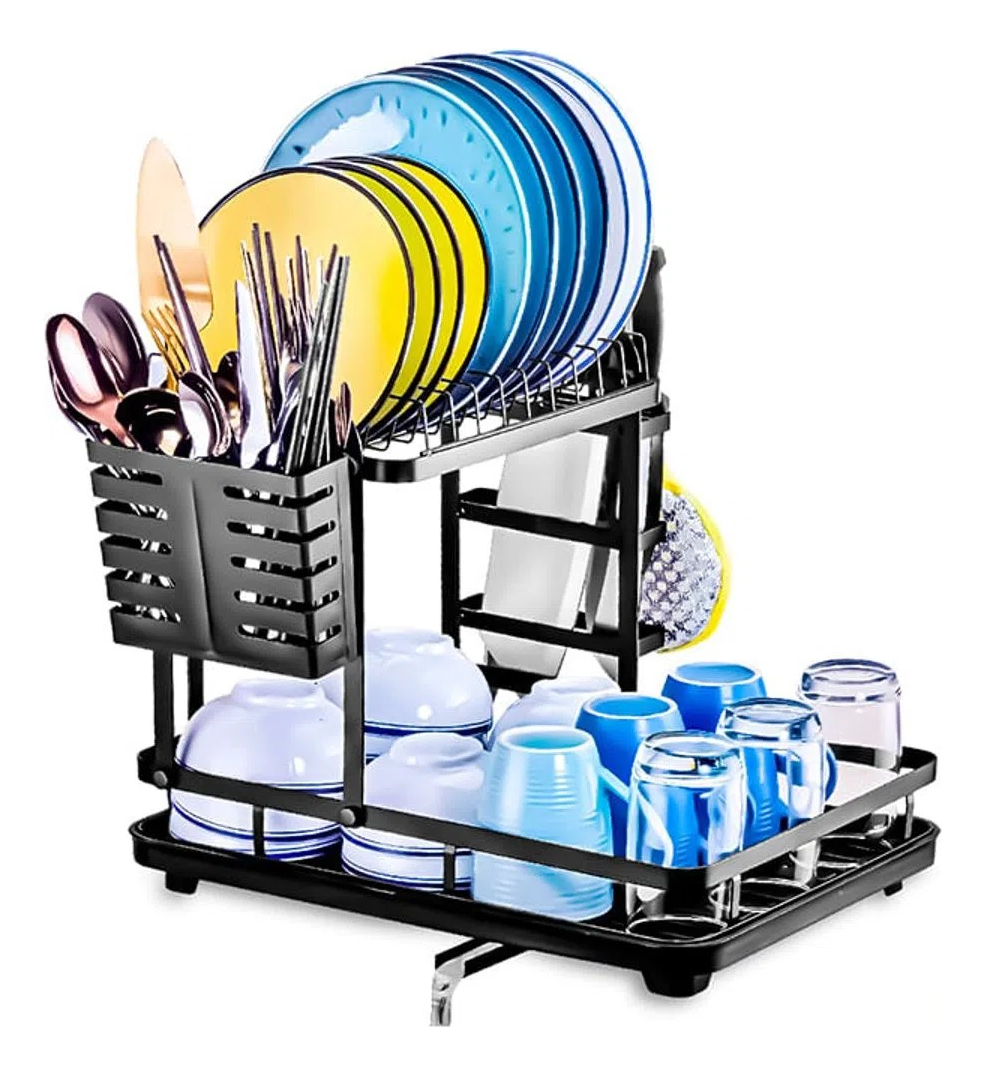 Escurridor de Vajilla para Mesón – Doble Nivel