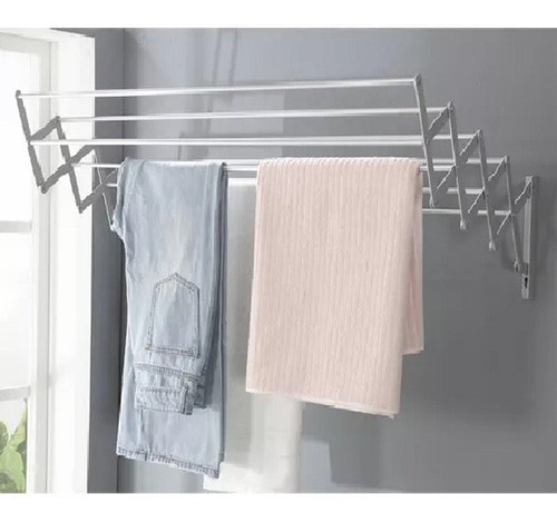 Tendedero de Ropa Pequeño Extensible de Aluminio
