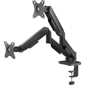 Soporte Doble Brazo Neumatico Ergonomico Ajustable 17" a 32"