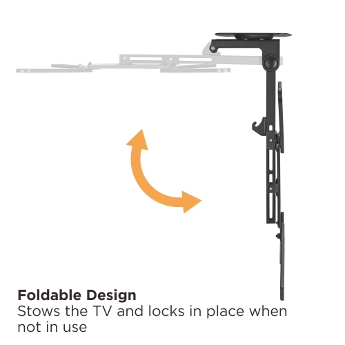 Soporte de Techo para TV de 32" a 55" Ajustable en Altura, Giratorio e Inclinable - Image 2