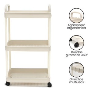 Organizador Carrito 3 Niveles